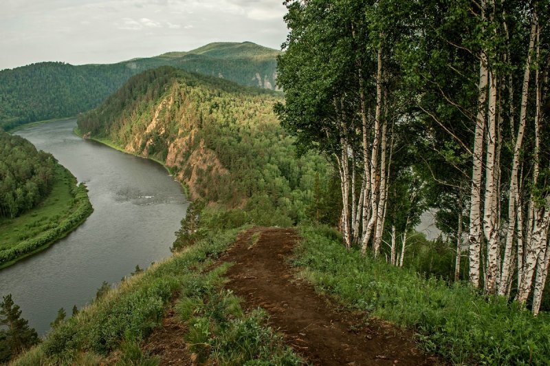 Исток реки Мана Красноярский край