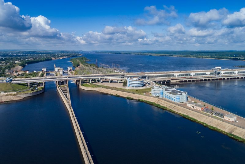 Нижнекамская ГЭС Набережные Челны