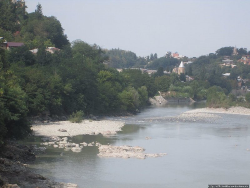 Плотина на Риони в Кутаиси