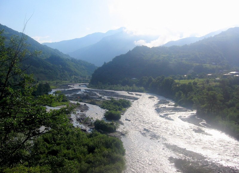 Река Риони Грузия