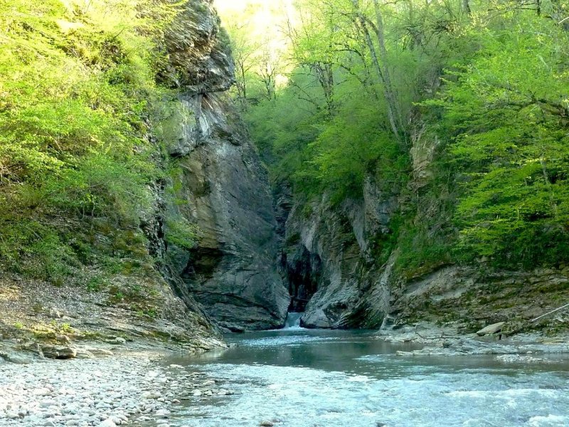 Адыгея Каменномостский горные реки