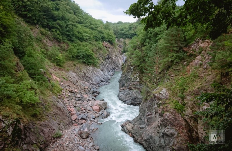 Река белая Кавказ
