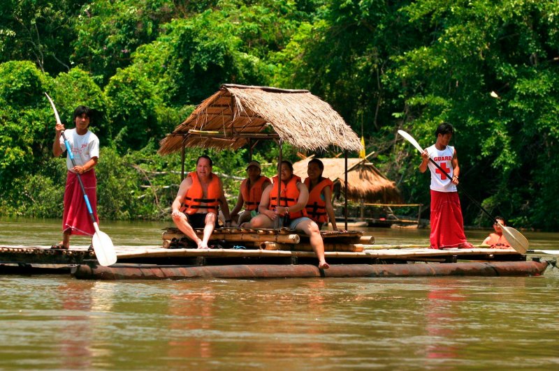 Тайланд дорога смерти река Квай