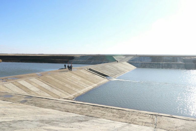 Водохранилище на реке малый Узень в Саратовской области