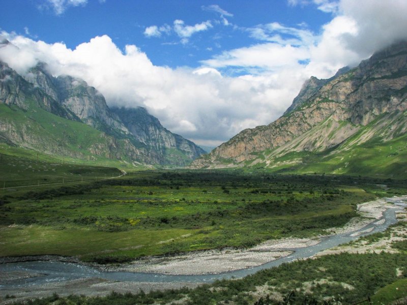 Гизельдонское ущелье Северная Осетия