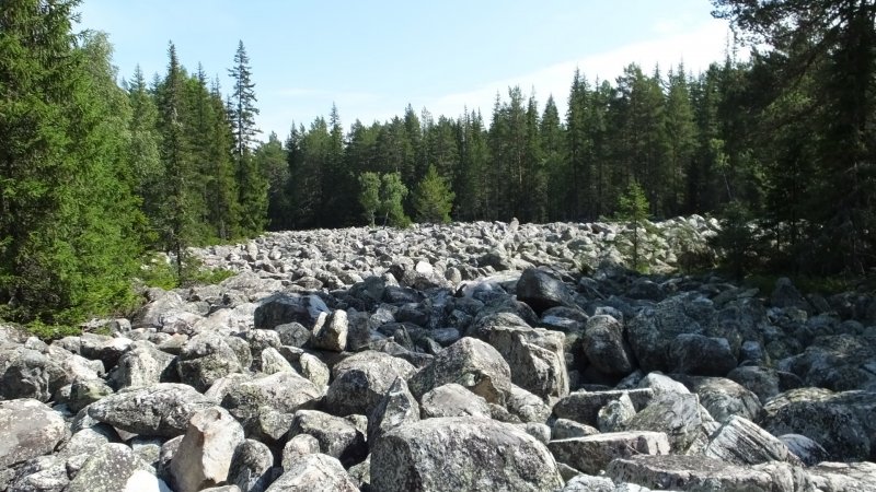 Каменная река в Башкирии Белорецк