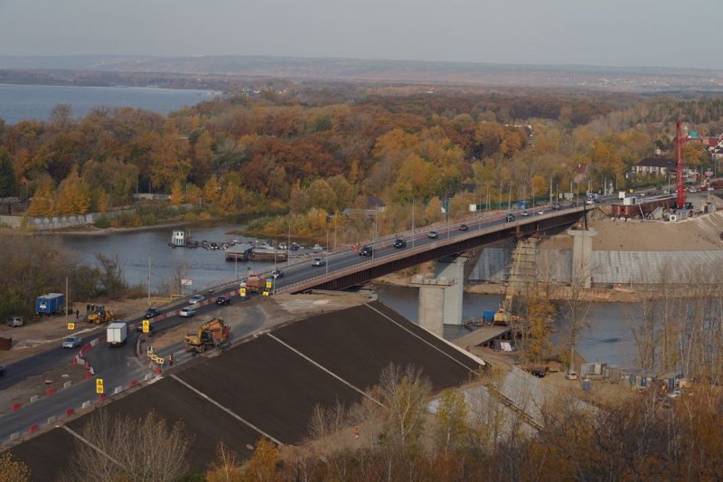 Самарской области достроили мост через реку сок