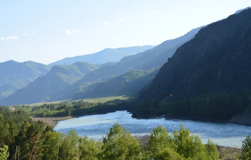 Алтайская река Катунь