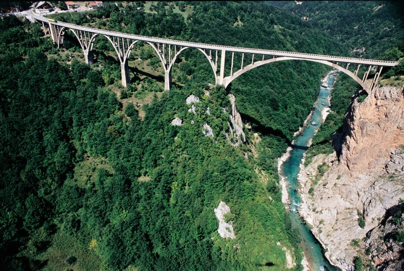 Черногория каньон тара мост Джурджевича