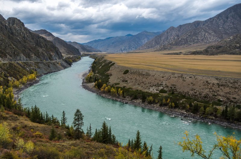 Река Чуя горный Алтай