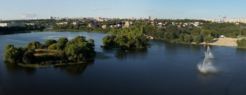 Набережная реки Свияги Ульяновск