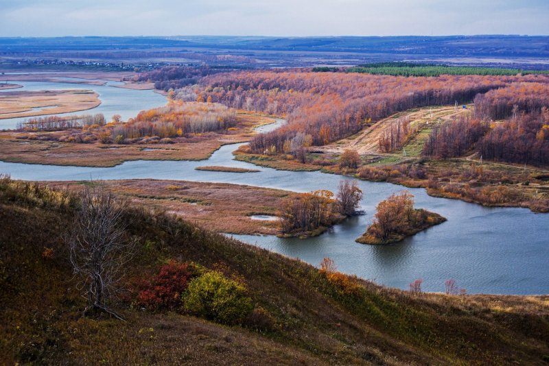 Река Свияга в Татарстане
