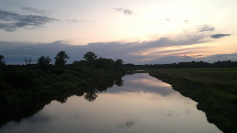 Река Чепца в Удмуртии