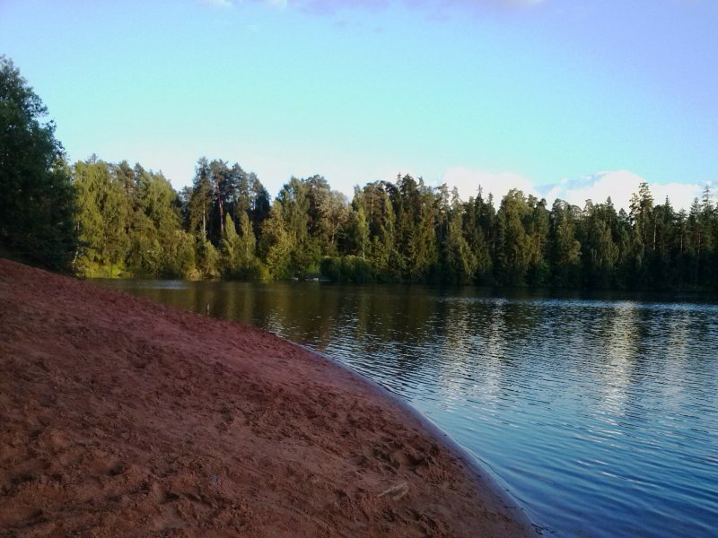 Река Оредеж Ленинградская область Вырица