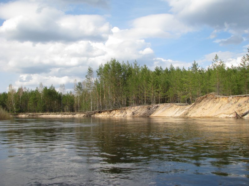 Река Унжа Костромская область
