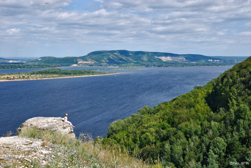 Волга река природа Самара