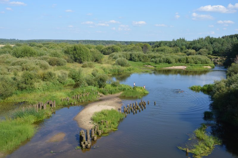 Ветлуга река Нижегородская область Варнавино