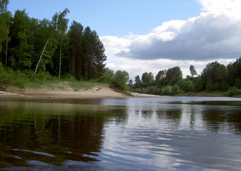 Река Ветлуга Краснобаковский район