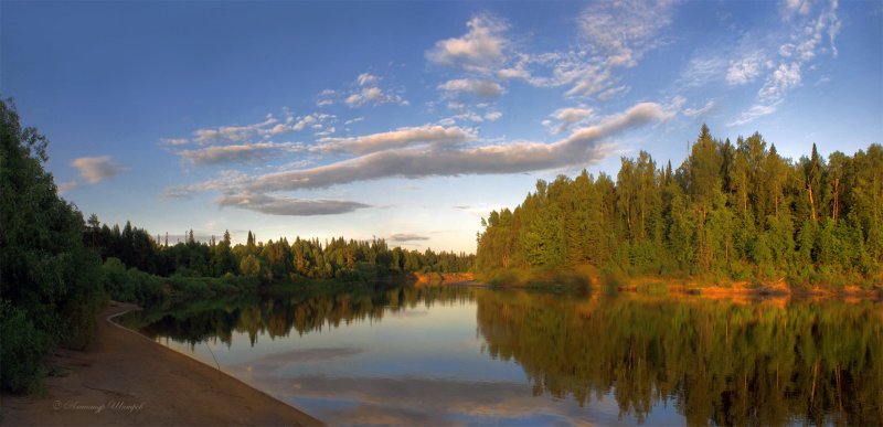 Река Ветлуга Костромская