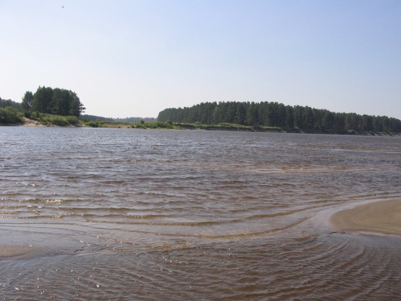 Ветлуга река деревня Федоровское
