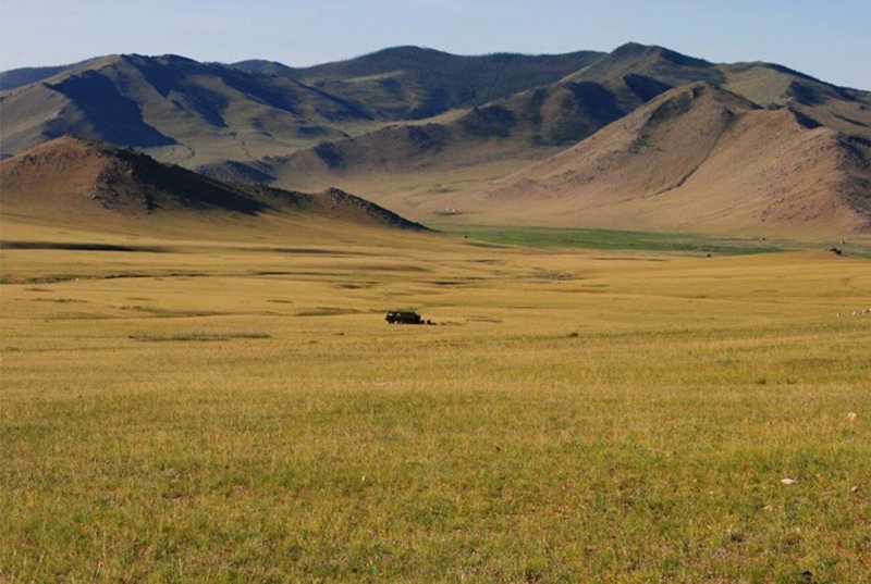 Керулен река в Монголии