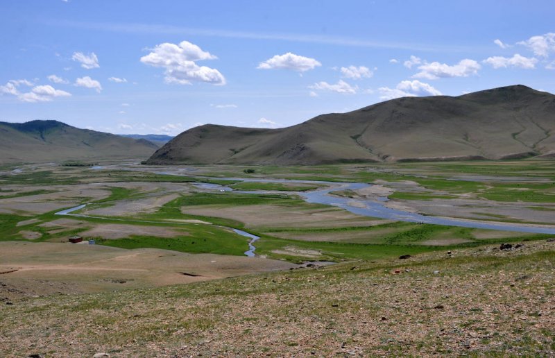 Монголия поселок Модото