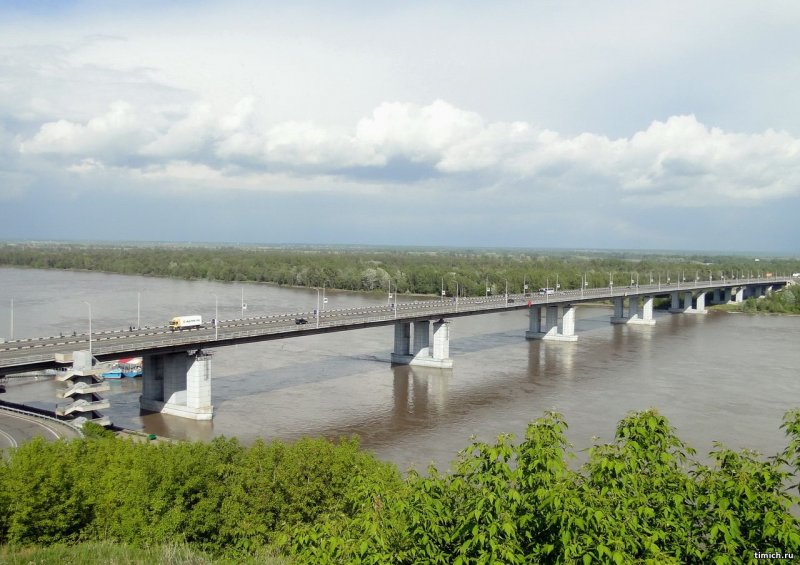 Река Обь Новоалтайск