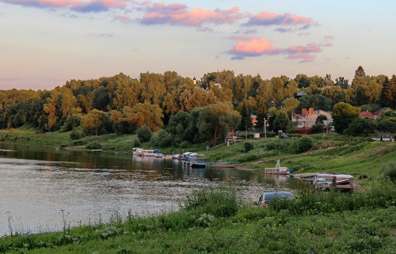 Река Ока город Калуга