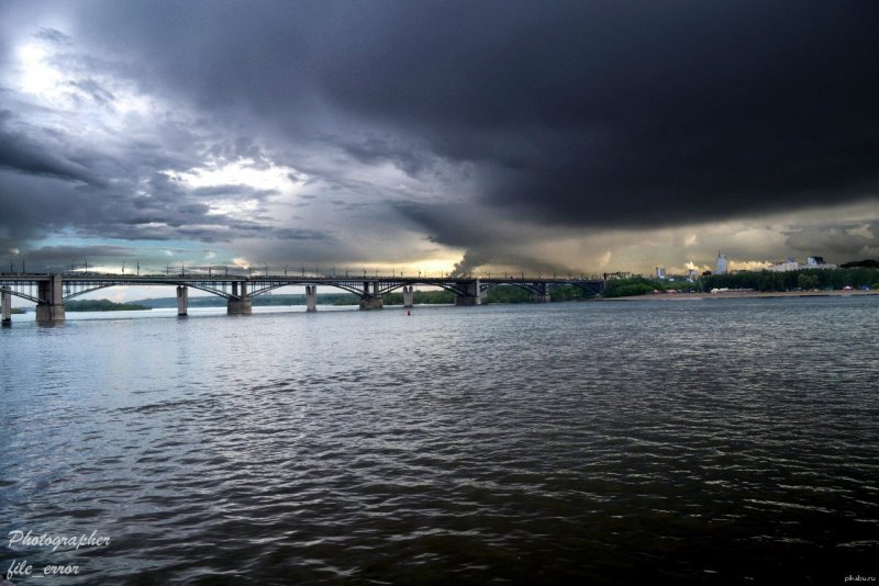 Мост через Обь Барнаул