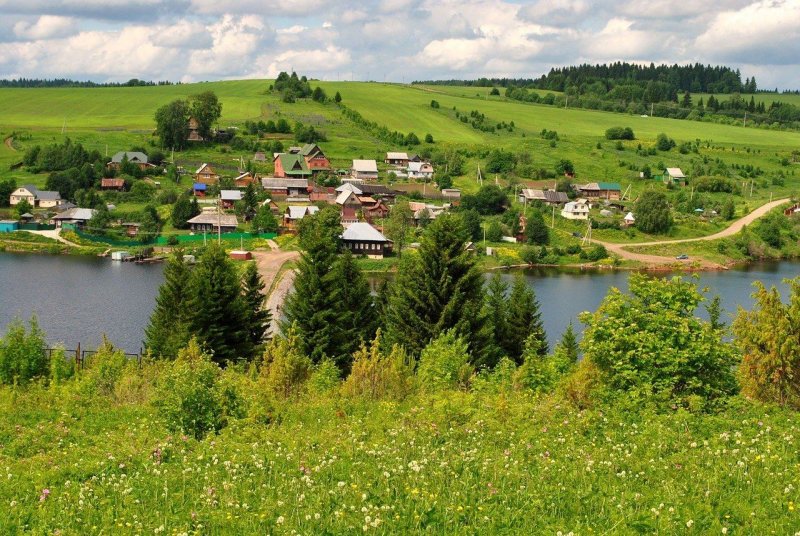 Средний Урал деревни