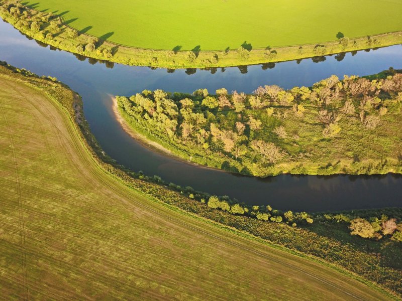 Река Ока в Тульской области