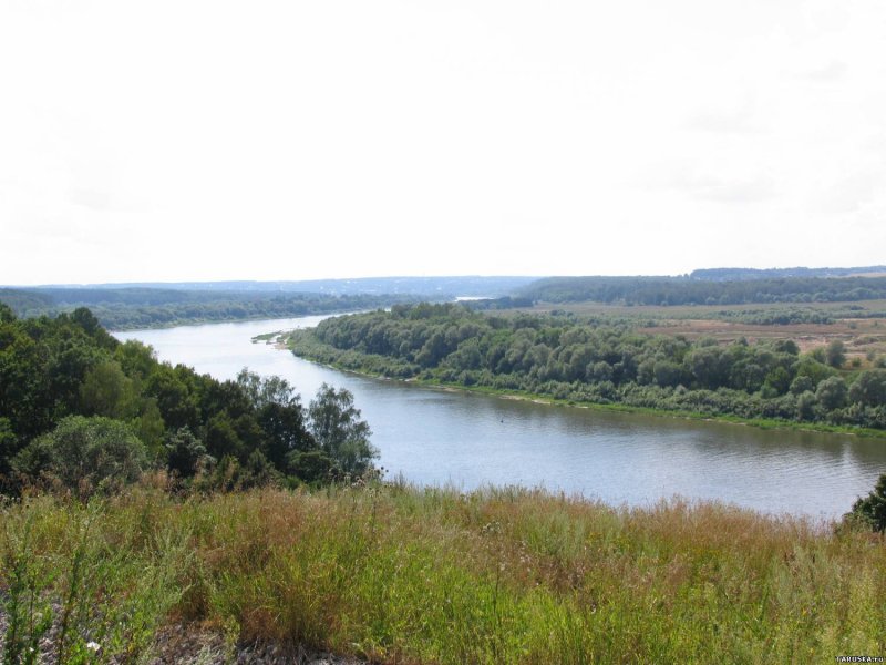 Володарск река Ока