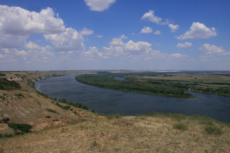 Река Дон Калач на Дону