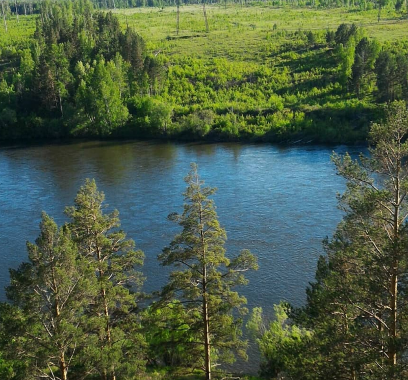 Река ия Иркутская область