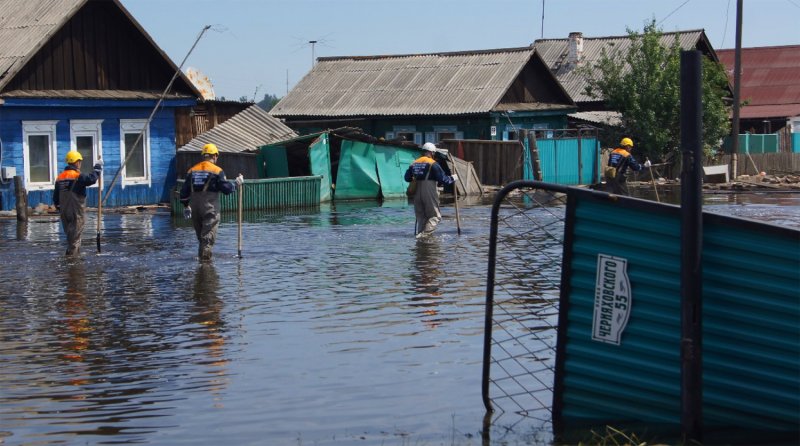 Иркутская область Тулунский район наводнение река