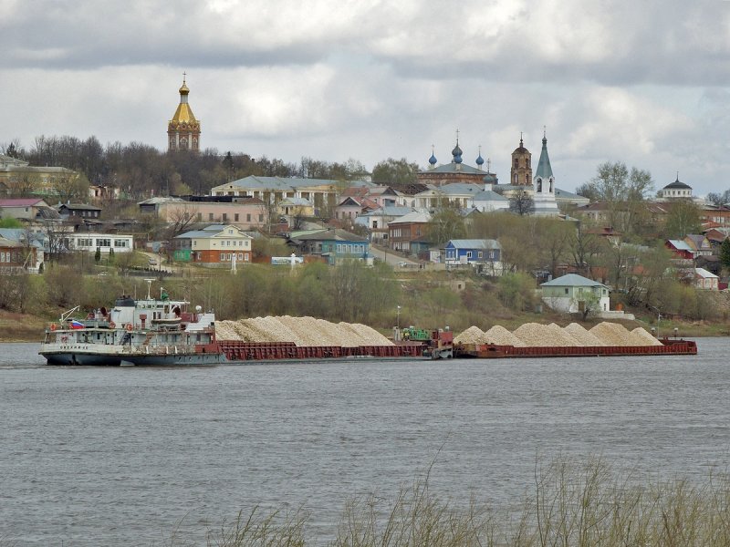 Город Касимов и река Ока