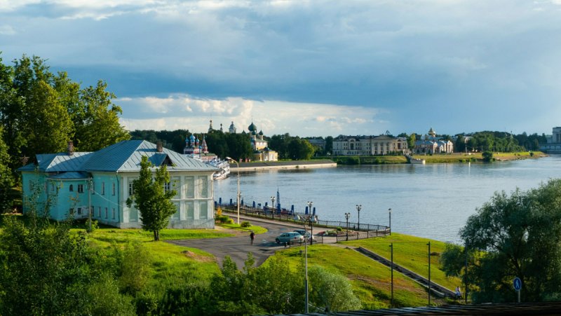 Исток реки Волга в Тверской области