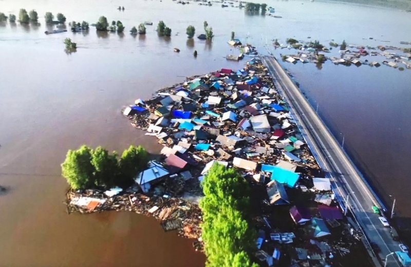 Наводнение в Хабаровском край 2011