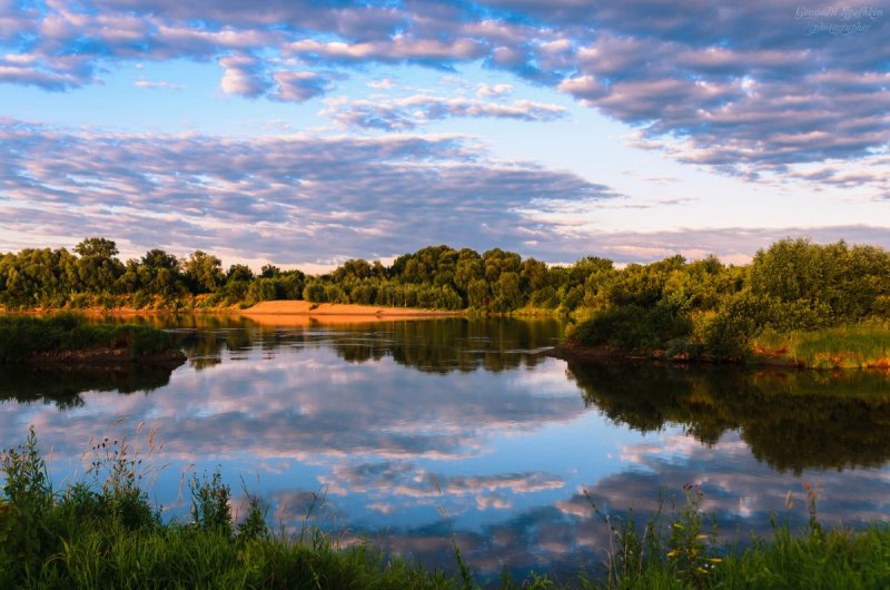 Река Ока Рязанская область