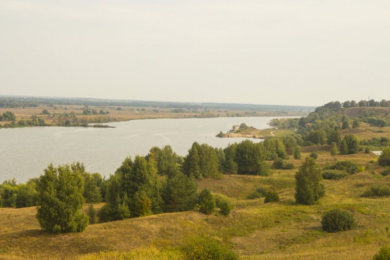 Село Константиново река Ока