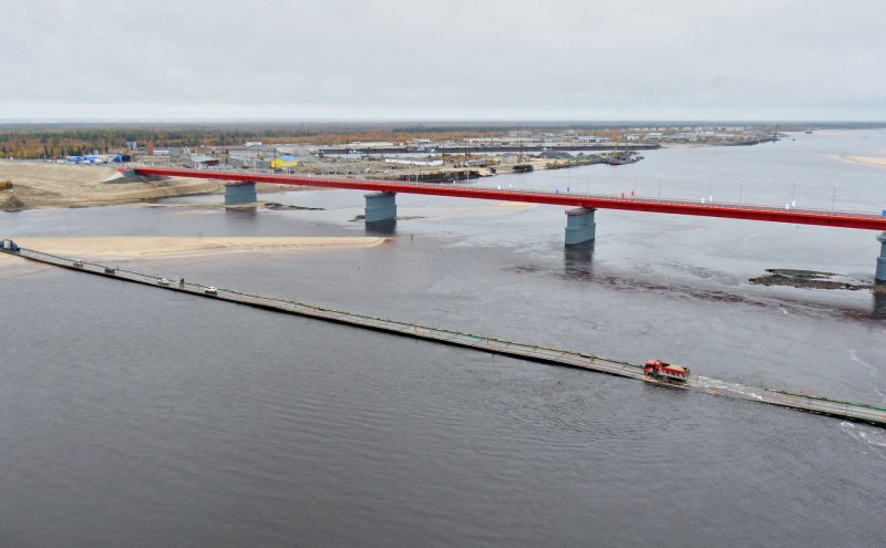 Мост Салехард Лабытнанги 2021