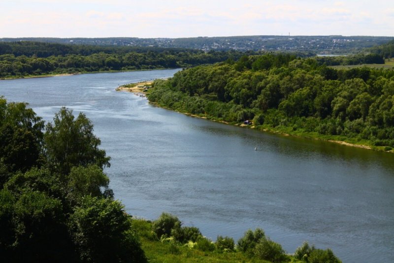 Река Ока в Московской области