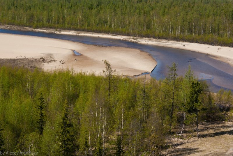 Река Пур на Ямале