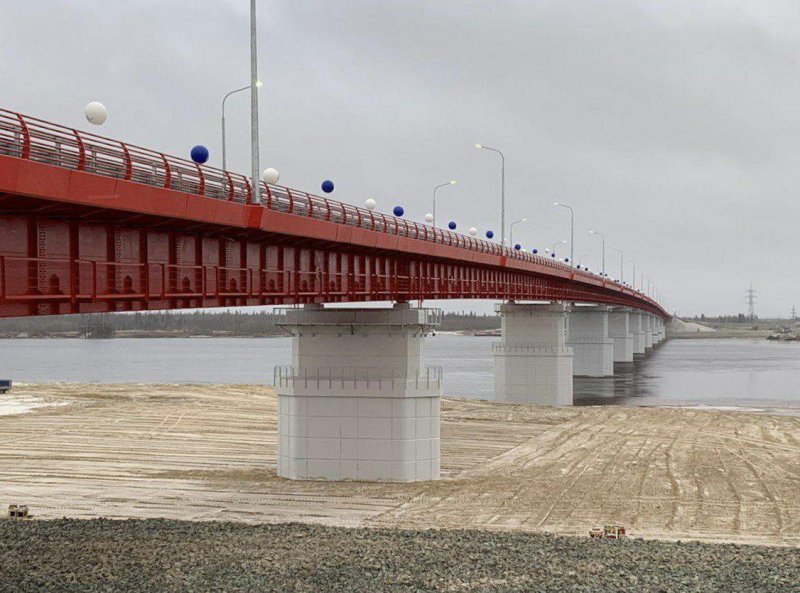 Ямал мост через Пур