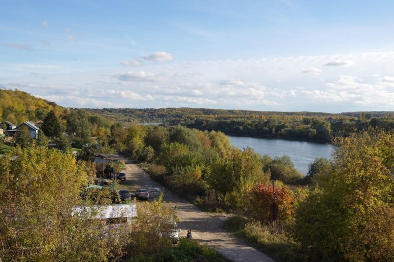 Река Ока Серпухов сейчас