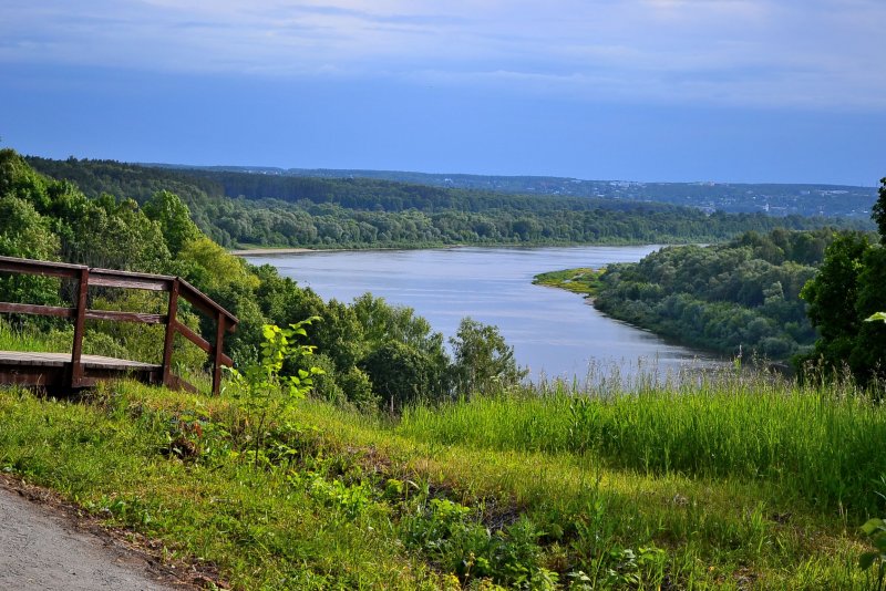 Водные пути река Ока Тульская область