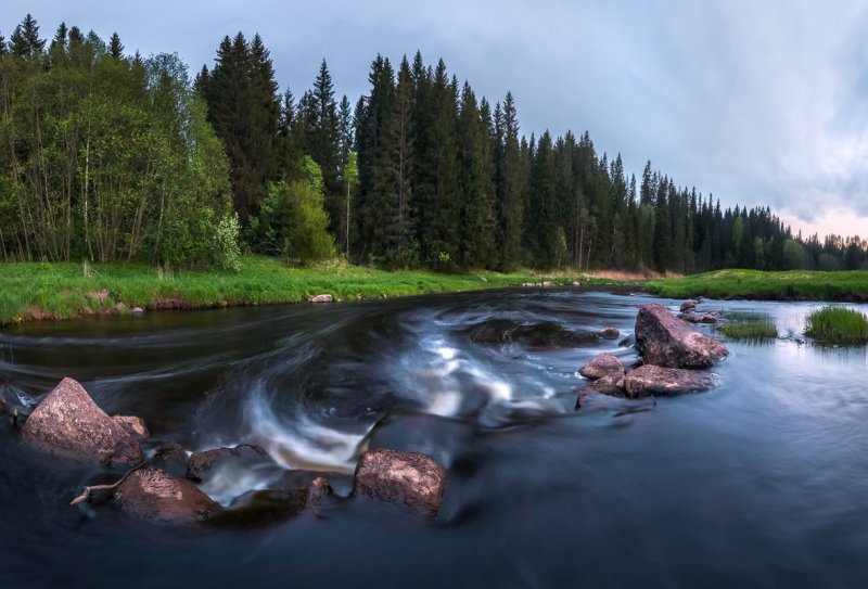 Реки с перекатами в Ленинградской области