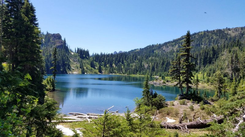 Озеро лес природа Башкирия