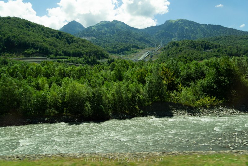 Река Мзымта 2000