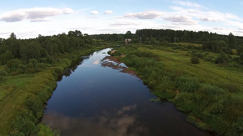 Река Медведица в Тверской области